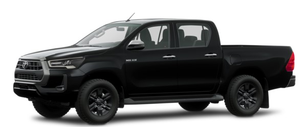 Toyota Hilux đen