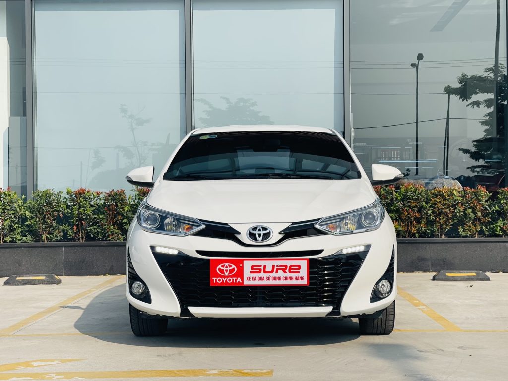 Toyota Yaris 1.5 G 2018 trắng 1
